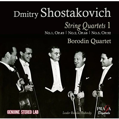Afbeelding van Borodin Quartet String Quartets 1 (CD)