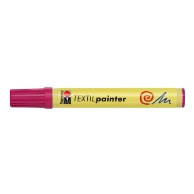 Image de Marqueur textil painter tracé 1 2 mm framboise marabu mr011603005