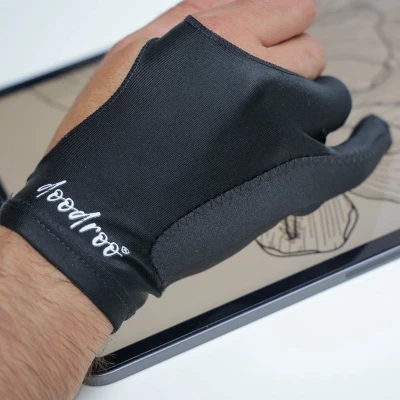 Afbeelding van Doodroo Artist Glove Maat M Kunstenaars Handschoen voor Touchscreens
