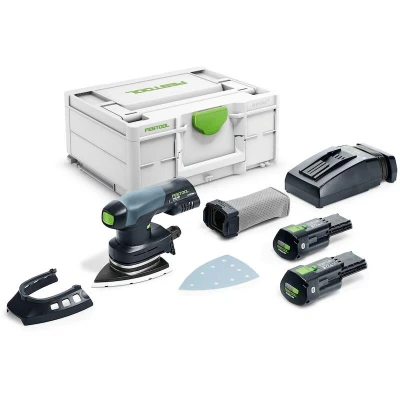 Afbeelding van Festool DTSC 400 3,0 I Plus Accu Deltaschuurmachine 18V 3.0Ah in Systainer 577508