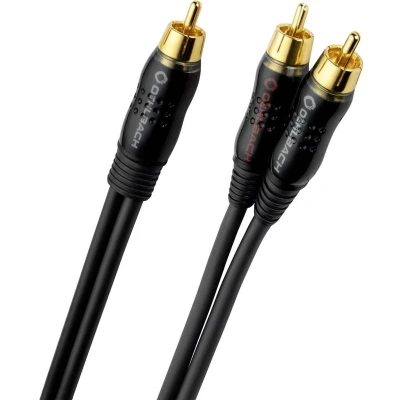 Afbeelding van Oehlbach D1C23711 Cinch Audio Y kabel [2x stekker 1x stekker] 12.50 m Antraciet