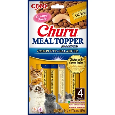 Afbeelding van Ciao Churu Meal Topper kat Kip met kaas