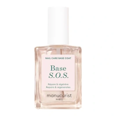 Afbeelding van Manucurist Care Base Coat S.O.S verzwakte nagels, 15 ml