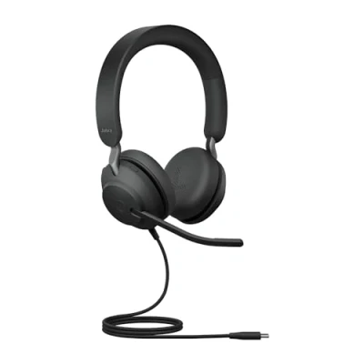 Afbeelding van Jabra Evolve2 40 SE Headset Bedraad Hoofdband Oproepen/muziek USB Type C Zwart