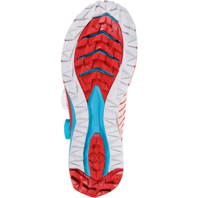 Afbeelding van La Sportiva Jackal II BOA Woman Trail hardloopschoenen, Dames, Maat: 40, White/hibiscus Textiel/ synthetisch