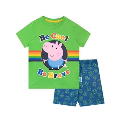 Afbeelding van Peppa Pig Korte pyjama voor jongens George, Meerkleurig