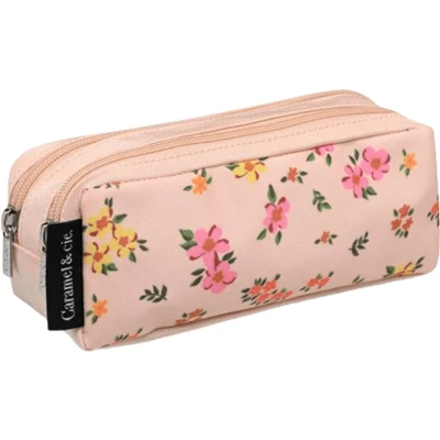 Afbeelding van Caramel &amp; Cie Pennenzak Liberty Rose Roze