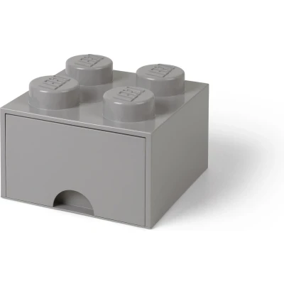 Afbeelding van LEGO® Opbergbox met Lade Grijs 25 x 18 cm