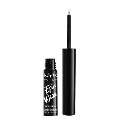 Afbeelding van Nyx Professional Makeup EPIC WEAR Liquid Liner Eyeliner, Dames, Maat: 3.5 ml, Lilac
