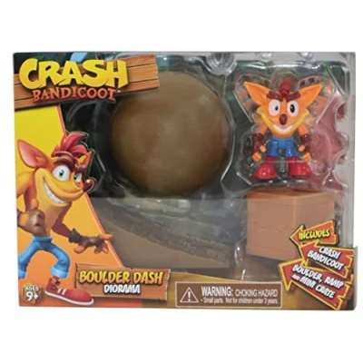 Afbeelding van CRASH BANDICOOTS BOULDER DASH DIORAMA.