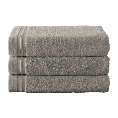 Afbeelding van De Witte Lietaer Handdoeken Imagine Taupe 50 x 100 cm 3 stuks Katoen