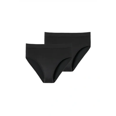 Afbeelding van Schiesser 2PACK Retro Unique Micro Slip, Dames, Maat: 48, Schwarz