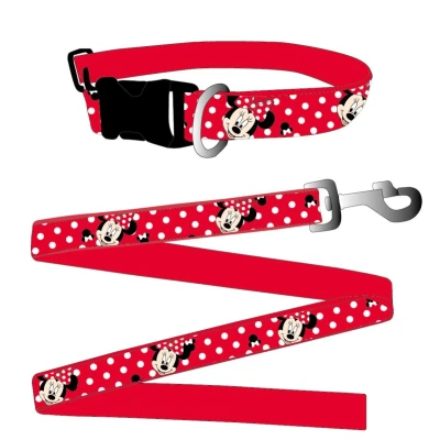 Afbeelding van Minnie Mouse Hondenriem 2 delig M 8445484203608