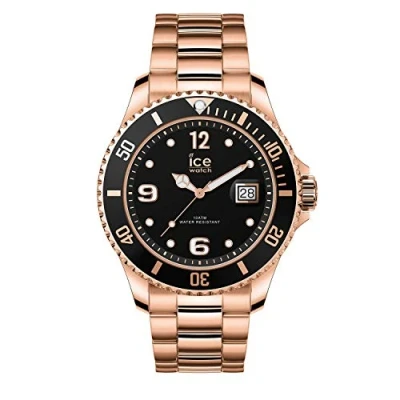 Afbeelding van ICE Watch Steel Rose Gold Polshorloge met metalen armband, Ip rosé, Large (44 mm)