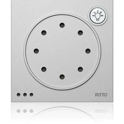 Afbeelding van Ritto by Schneider 1876020 Accessoires voor deurintercom Zilver
