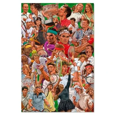 Afbeelding van Poster Legendary Tennis Players 61x91,5cm