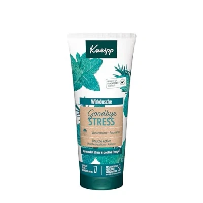 Afbeelding van Kneipp Douchegel Goodbye Stress, 200 ml Watermunt &amp; Rozemarijn Watermint Rosemary Wasserminze Rosmarin