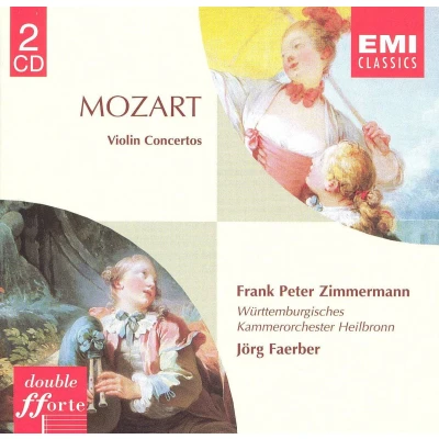 Afbeelding van Mozart: Violin Concertos, etc / Zimmermann, Faerber