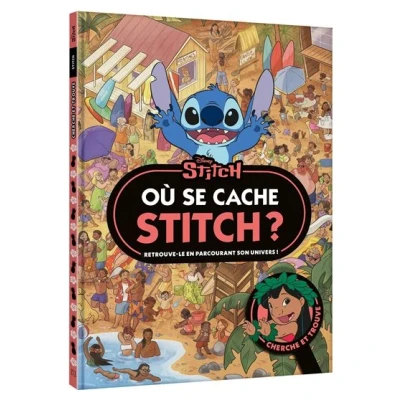Image de Stitch Où se cache ? Cherche et trouve Disney
