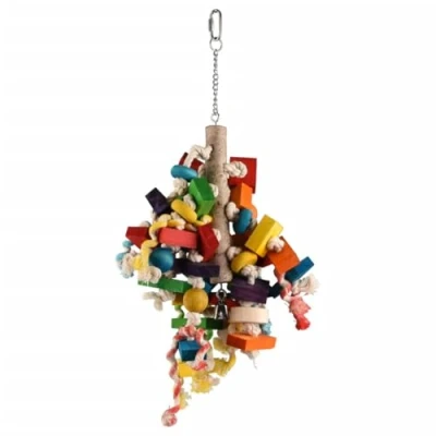 Afbeelding van Vogelspeelgoed Kooihanger Rainbow Che