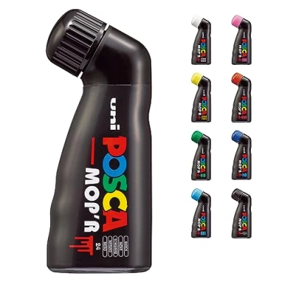 Afbeelding van Posca Mop&#039;r Paintmarker Pcm 22, Zwart