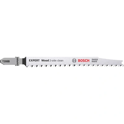 Afbeelding van Bosch Accessories 2608900552 EXPERT „Wood 2 side clean T 308 B Decoupeerzaagblad, 25 stuks stuk(s)