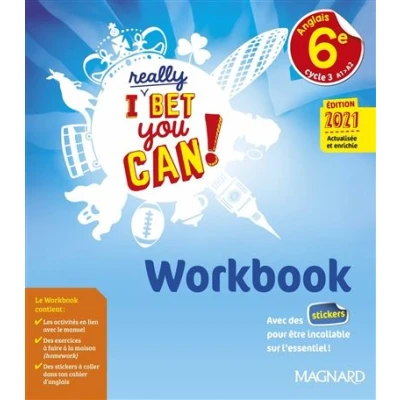 Image de I Really Bet You Can! Anglais 6e (2021) Workbook