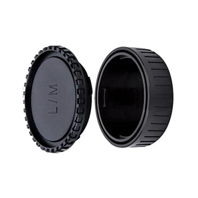Afbeelding van JJC Voorkant beschermkap + lensbescherming achter voor Leica M Mount camera &amp; lens (1 set)
