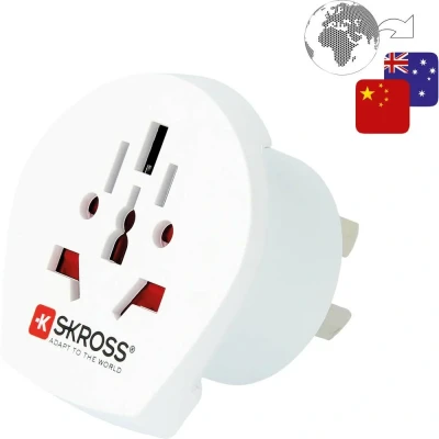 Afbeelding van Skross 1.500222 E Reisstekker CA W to AUS/CHINA