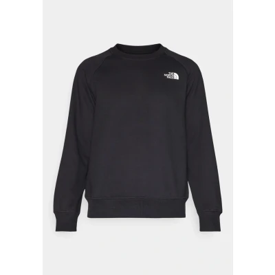 Afbeelding van The North Face Raglan BOX CREW Sweater, Heren, Maat: XS, Black