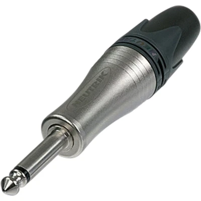 Afbeelding van Neutrik NP2XL Jackplug 6.35 mm Stekker, recht Aantal polen: 2 Mono Zilver 1 stuk(s)