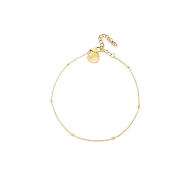 Afbeelding van Singularu DOTS Enkelbandjes goldcoloured, Dames, Maat: One Size, Gold coloured