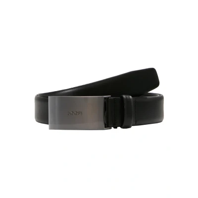Afbeelding van JOOP! Leren Riem Buckle Coll. Belt 3,5 CM W80 Black Zwart