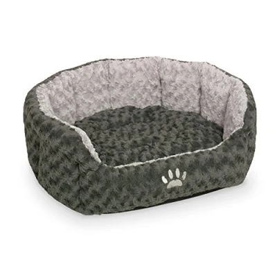 Afbeelding van Nobby comfortbed ovaal seoli grijs 86 x 70 24 cm