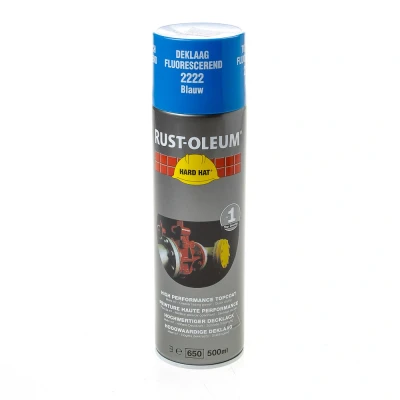 Afbeelding van Rust Oleum Hard Hat fluorescerend blauw 500ml