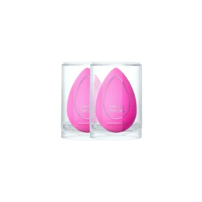 Afbeelding van Beautyblender Original PINK 2PACK Value SET Aquaactivated Makeup Sponge Makeupsponsjes &amp; blenders, Maat: One Size,