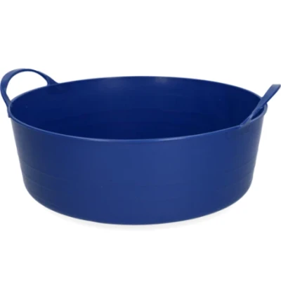 Afbeelding van Flexibele emmer blauw 6L