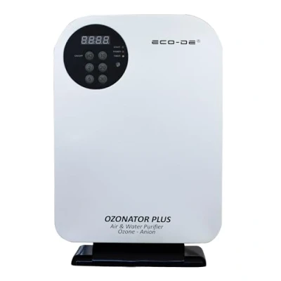 Afbeelding van ECODE® Draagbare ozongenerator, luchtreiniger, water, levensmiddelen, afstandsbediening, programmeerbaar, ozonator plus 500 mg/u