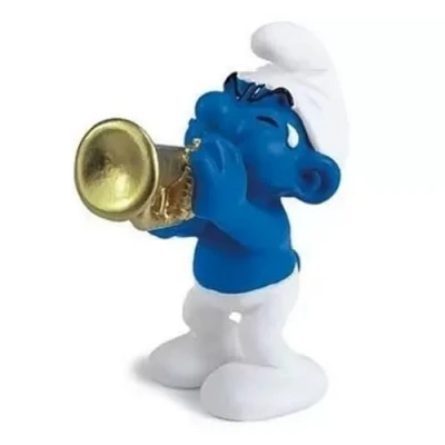 Afbeelding van Schleich 20539 Figuur Smurf Muzikant