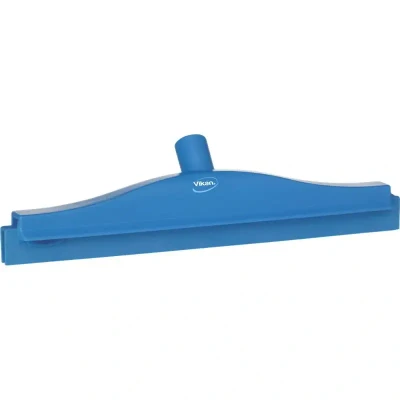 Afbeelding van Vikan Vloertrekkers Met Vaste Nek Full Colour Hygiëne Vloertrekker Polypropyleen En Tpe Rubber 40cm Breed Blauw