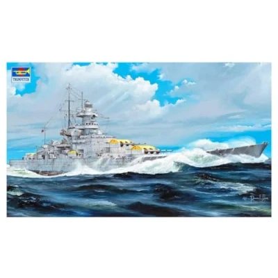 Afbeelding van 1:200 Trumpeter 03714 German Gneisenau Battleship Plastic Modelbouwpakket