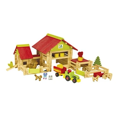 Afbeelding van Playset Jeujura Large farm (220 Onderdelen)
