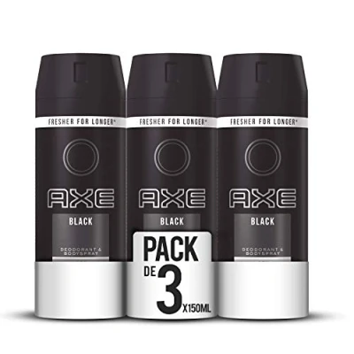 Afbeelding van Axe Deospray Black 150 ml