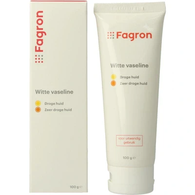 Afbeelding van Witte Vaseline Tube In Doos Fagron