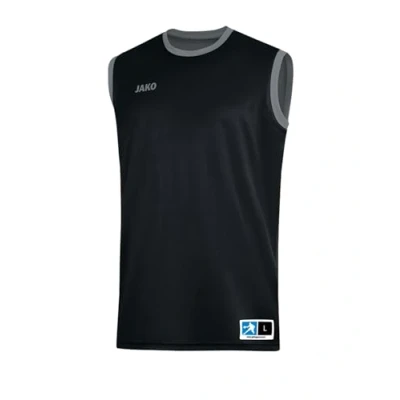 Afbeelding van JAKO Reversible shirt Change 2.0 Zwart/steengrijs