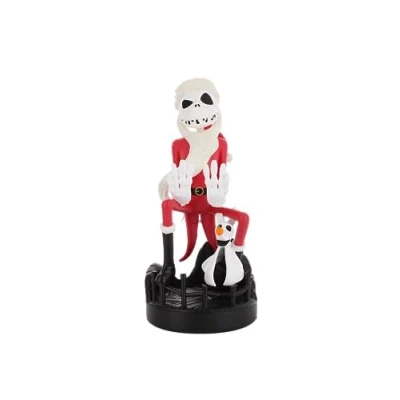 Image de Figurine Support Cable Guys L&#039;etrange Noel De Mr Jack In Santa Suit