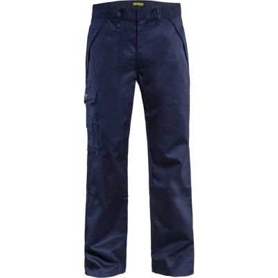 Afbeelding van Blaklader Vlamvertragende werkbroek 1724 1516 Marineblauw C52
