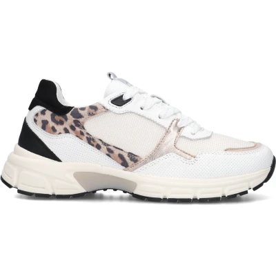 Afbeelding van Gabor 605 Sneakers Leer Dames Wit Maat 35