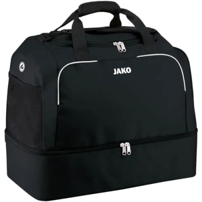 Image de JAKO Sac de sport Classico avec compartiment inférieur 60 cm 80 l, Noir, 50 cm,