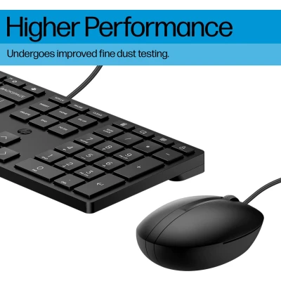 Afbeelding van HP 320MK muis en toetsenbord met kabel voor desktop